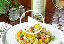 Pinot Grigio + Italian Pasta Salad