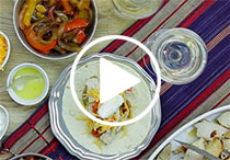 Riesling/Gris + Texas Chicken Fajitas