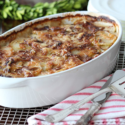 Potato Leek Gratin