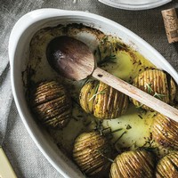 Rosemary Hasselback Potatoes