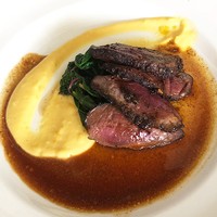 Venison Loin with Parsnip Puree